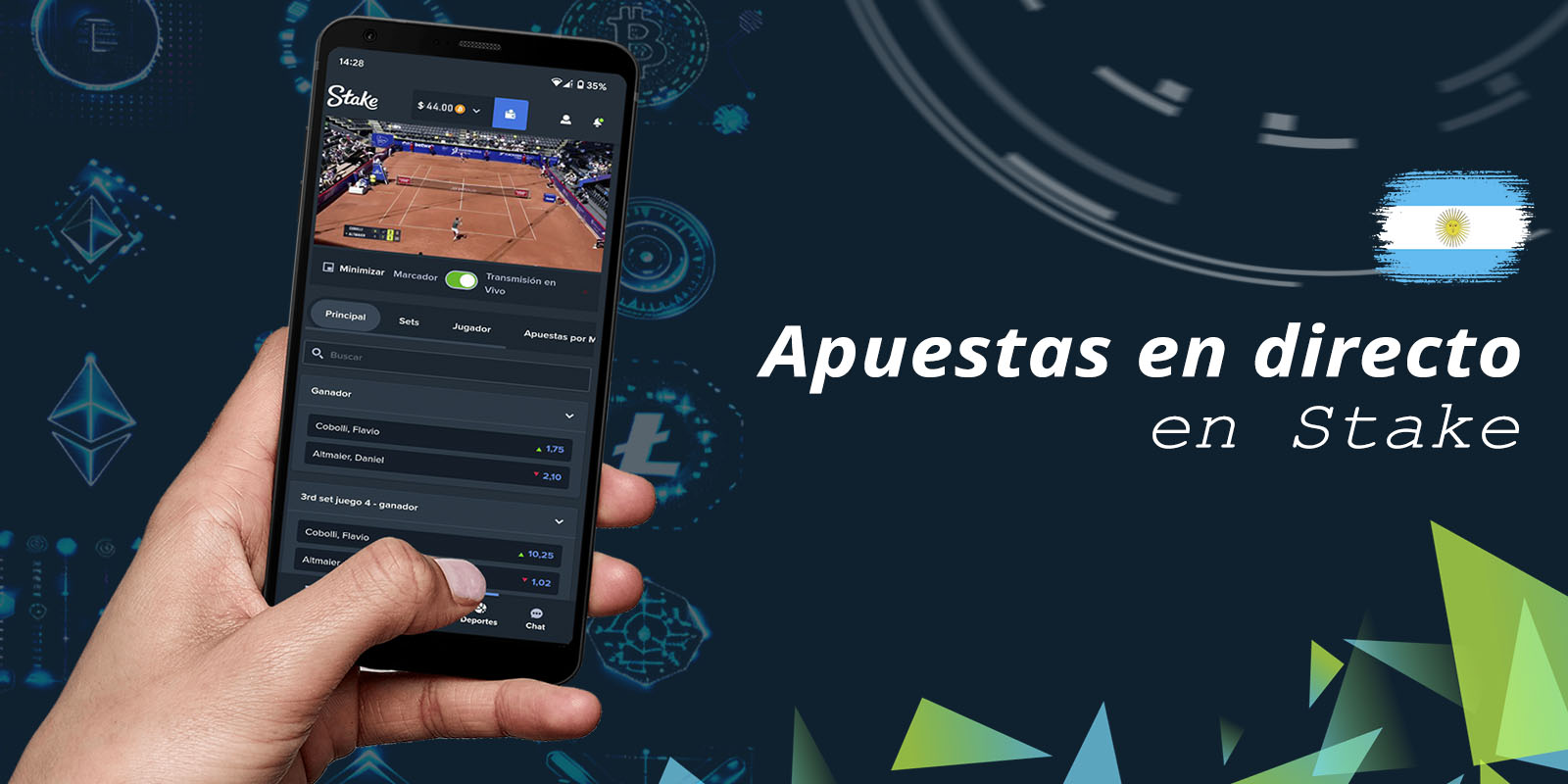 Apuestas en línea sobre eventos deportivos